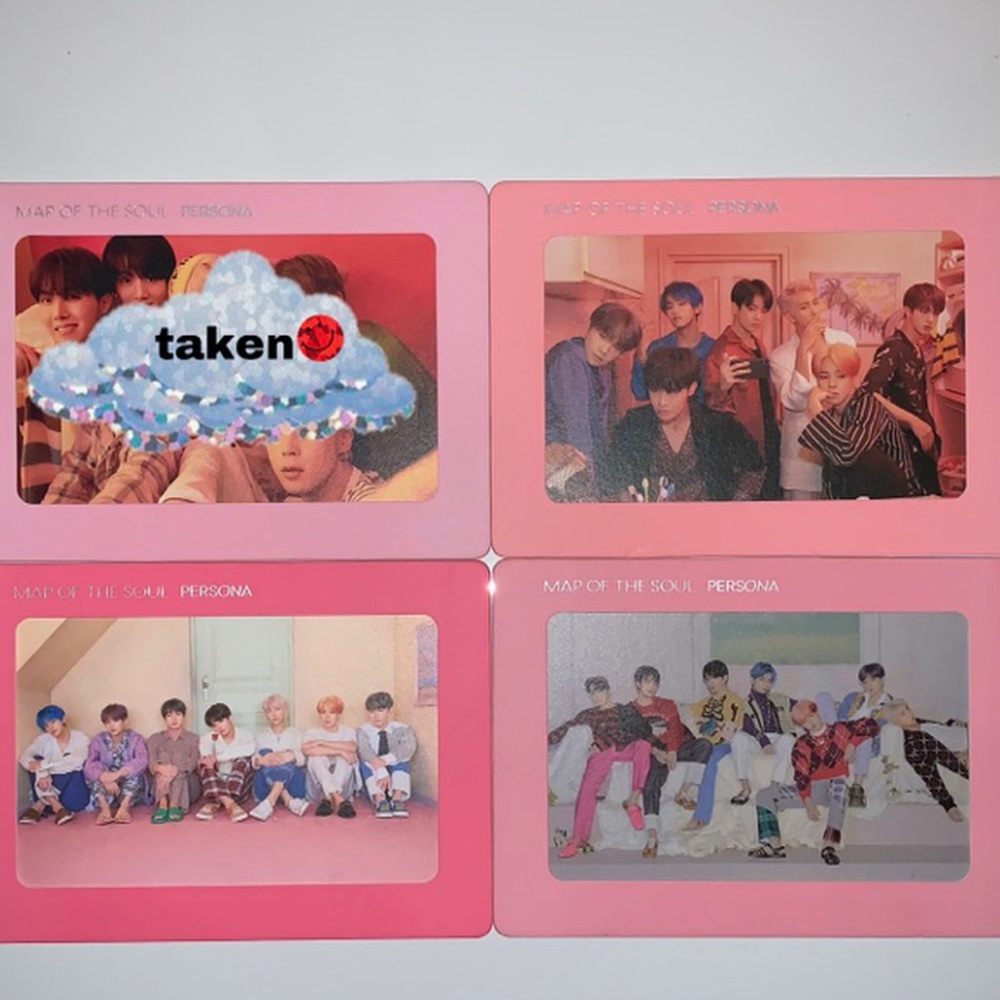Map of the Soul: Persona BTS preorder photocards